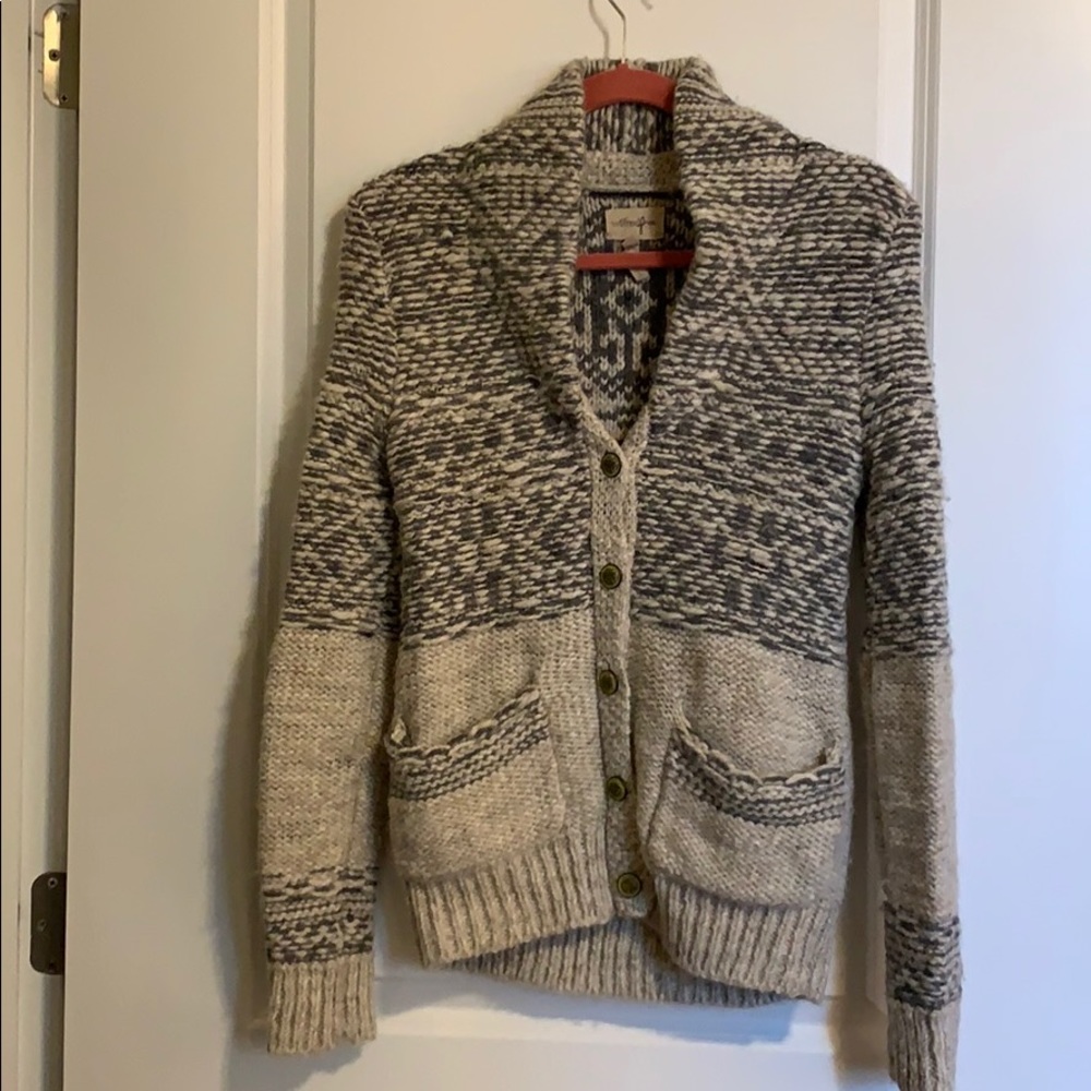 Wilfred wool blend cardigan